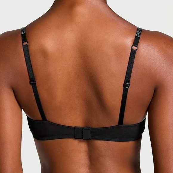 Victoria’s Secret 38DDD Black Very Sexy Sheer Shine Demi Bra - Picture 4 of 4